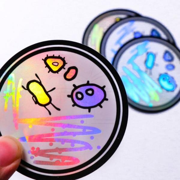 Printed Custom Die Cut Vinyl Tamper Seal Stickers Waterproof Custom Vinyl Stickers