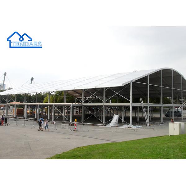 10x15m Waterproof PVC Cover Arcum Tent Aluminum Alloy Frame Snow Load for Corporate Galas