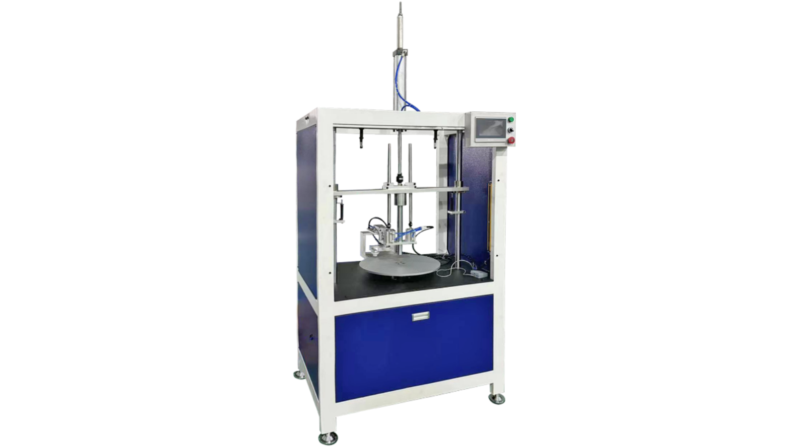 NZ4820 Servo D-shaped Round Box Mouth Inward Folded Machine