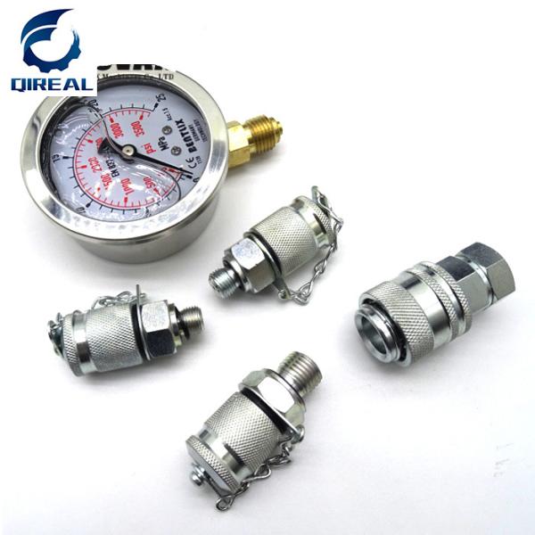 Датчик датчика теста гидронасоса манометра затяжелителя экскаватора гидравлический