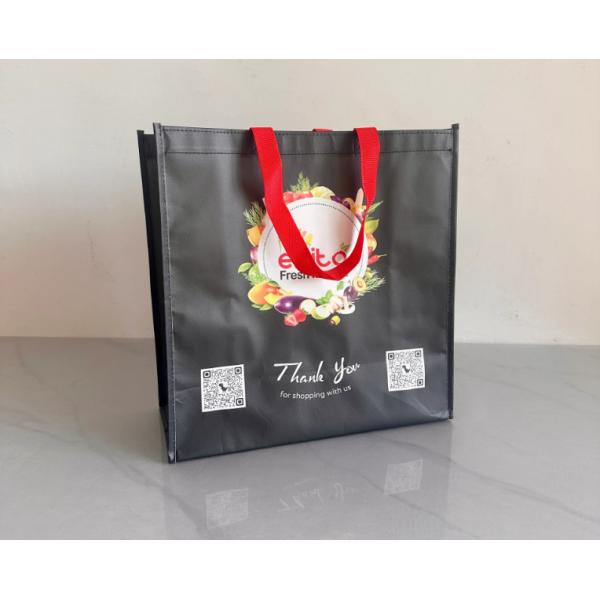 Printed Eco Grocery Printable Gift Reusable Recycled Non-Woven Laminate Promotional Custom Non Woven Shopping Tote Bag With Logo