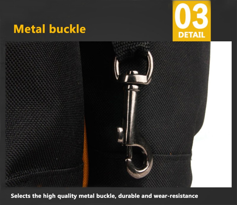 Customized Carpenter Gardening Plumber Multi-Functional Organizer Kit Open Top Electrician Tool Bag