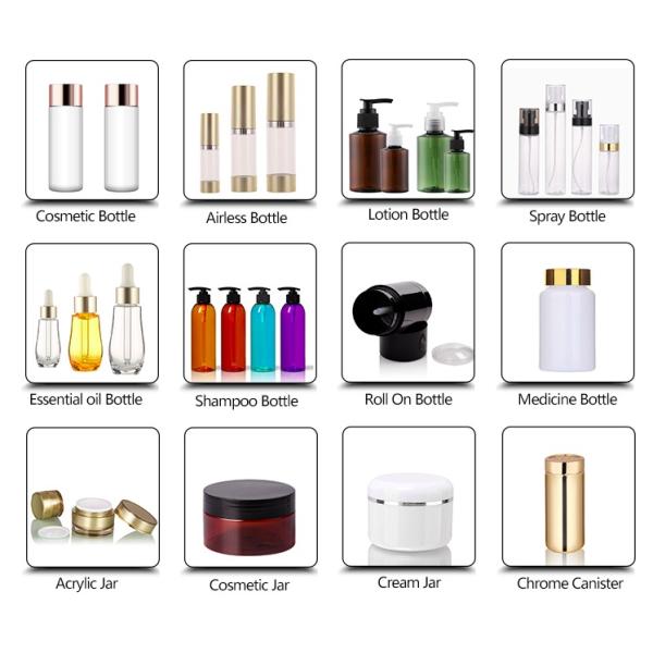 Recyclable Food Grade Plastic Bottle Heat Sealed FDA ISO Certification OEM