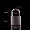 304 Stainless Steel Padlock Short Beam Anti-Theft Outdoor Household Padlock