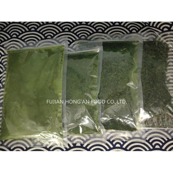 HACCP Certified Green Aonori Dried Seaweed Flakes Nutritious Sprinkles for Cuisine and Snacks