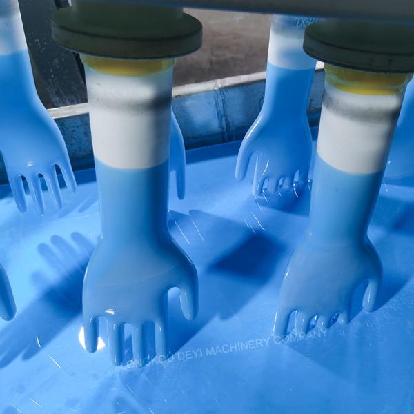 surgical medical nitrile latex gloves stripping production line