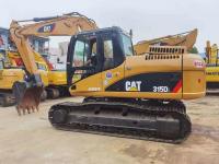 Seau d'occasion 315D CAT Construction Machinery Excavator With 1.1m3