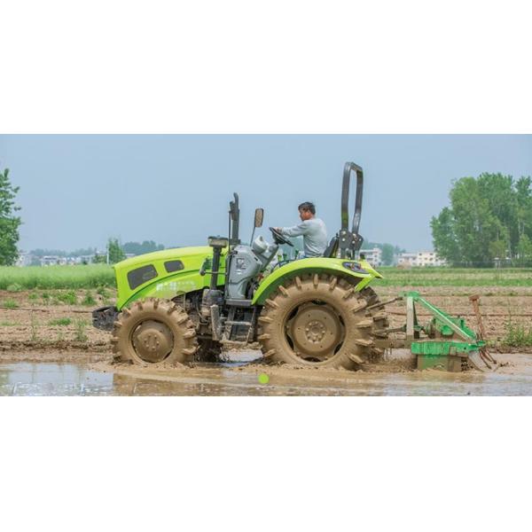 XCMG Agricultura Granja Tractor 90HP 4 ruedas de tracción Tractor de ruedas Máquina agrícola