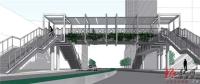Pont en acier personnalisé écologique