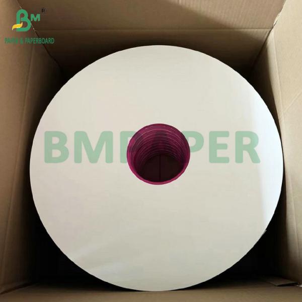 27mm 30mm 34mm 28gsm Food Grade Printable Straw Wrapping Paper In Roll