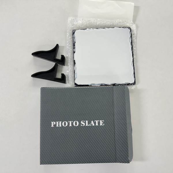 100,000pcs Stocking, Multiple Shapes Sublimation Rock Slate Blanks Ready to Ship, Glossy&Matte Photo Slate for Sublimation DIY Stone Crafts for Holidays