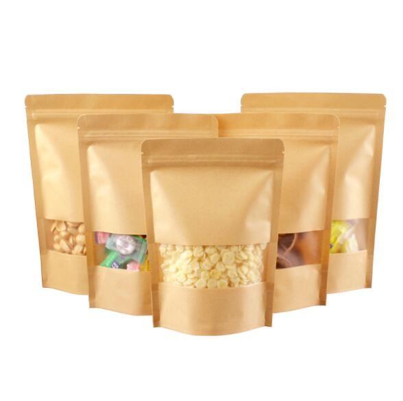 Ziplock Paper Food Grade Packaging