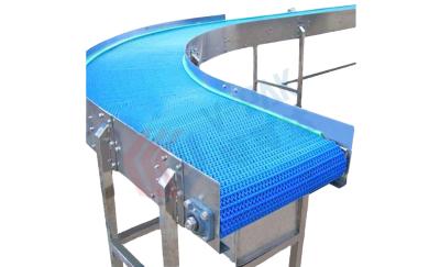 35.5mm Pitch Bottles POM Chain Plate Conveyor  Engineering Plastic