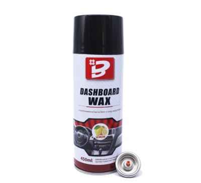 Pulverizador da cera do polonês do painel do silicone do aerossol dos cuidados com o carro