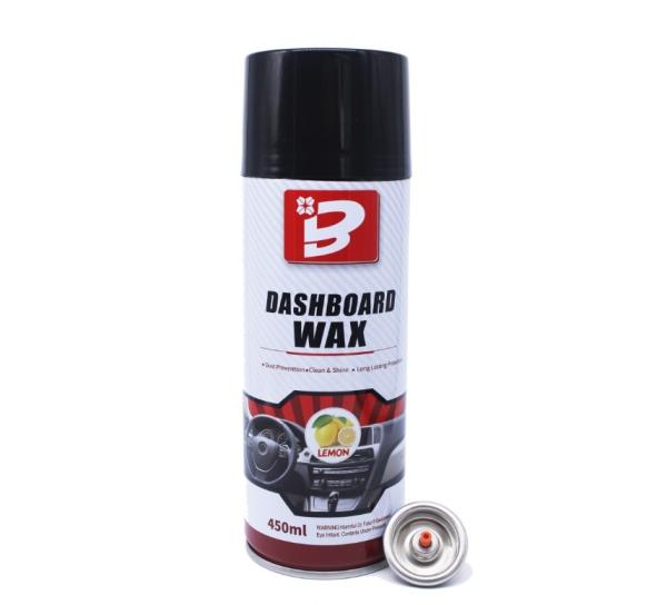 Car Care Aerosol Silicone Dashboard Polish Wax Spray