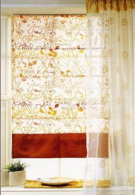 Fabric Roman Windows Shades Blinds Sun Shade Cord Control