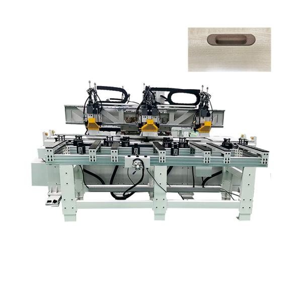 High Precision Wood Door Frame Machine CNC Design Hinge Slot Processing Equipment