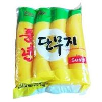 500g conservou a fatia de Ginger Radish Takuan Oshinko Strip do sushi