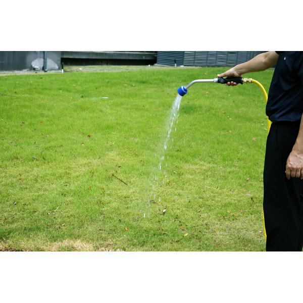 Контроль пальца Металлический поливной палочкой тяжелый распылитель w / 2 quot Лицо Алюминиевый мягкий дождь распылитель Amp 20 см Алюминиевый расширитель