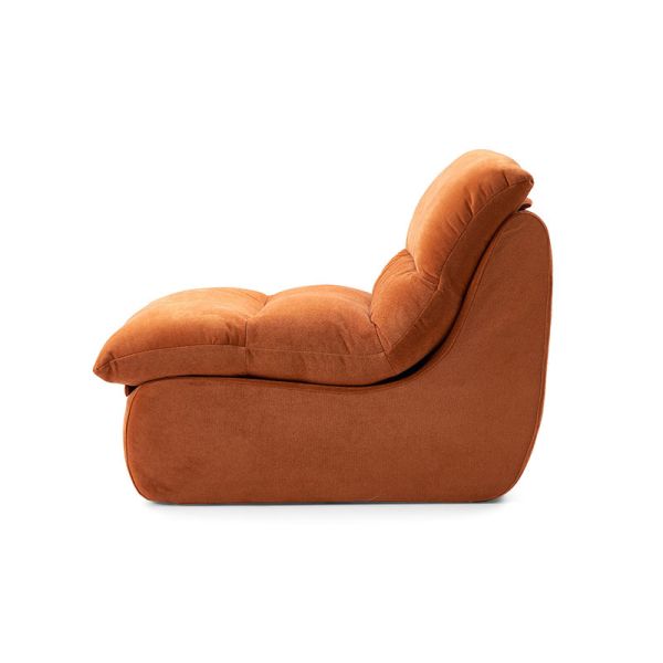 Modern Compression Sofa, Single Recliner, Detachable Vacuum Packaged Combination Sofa Bed For Living Room Use