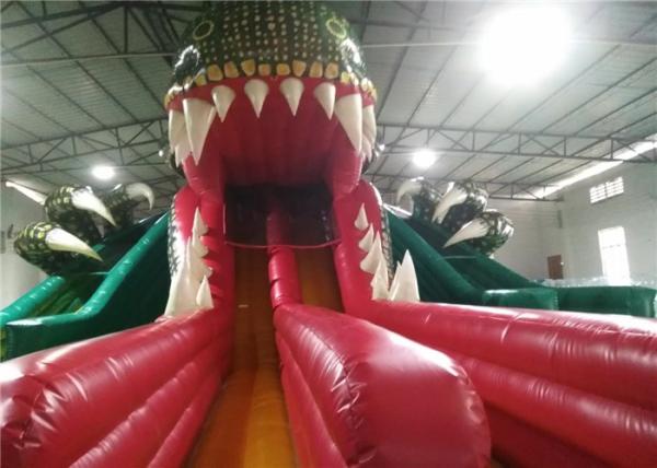 Do campo de jogos inflável comercial da corrediça do parque de diversões excitação econômica