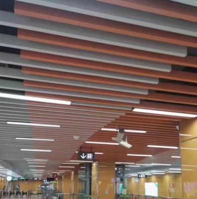 Alumínio Suspensão de azulejos de tecto de defleção Painéis acústicos de tecto à prova de fogo