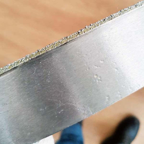 Diamond Band Saw de mármol saltado