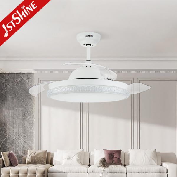 Moderno 42 polegadas 220V 50Hz Led ventilador de teto sem lâmina para quarto