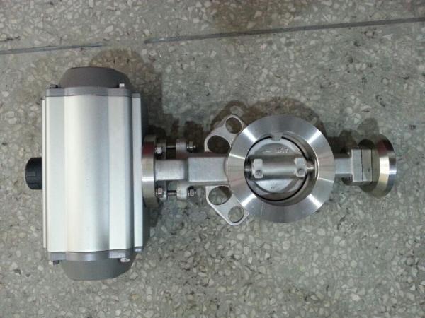 PN10 Stainless Steel Centerline Butterfly Valves , Metal Seated Lug Type Butterfly Valve
