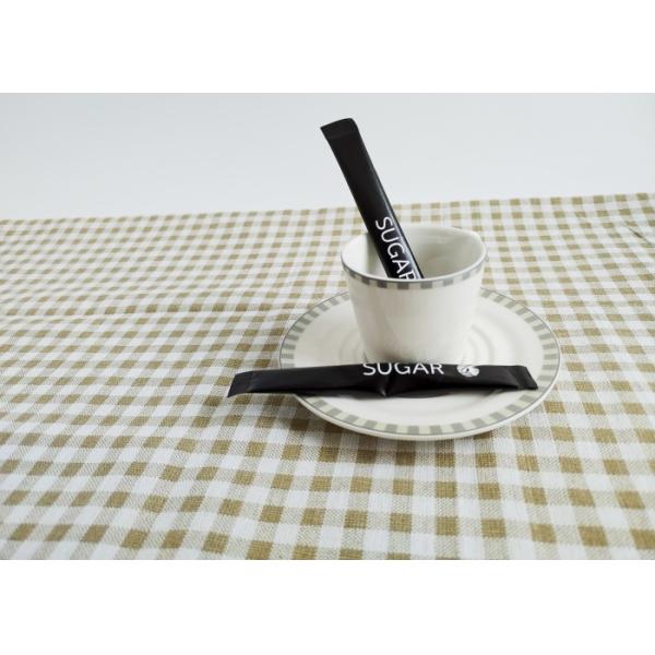 Individual Wrapped Sugar Sticker, White Sugar Packet FDA Certified