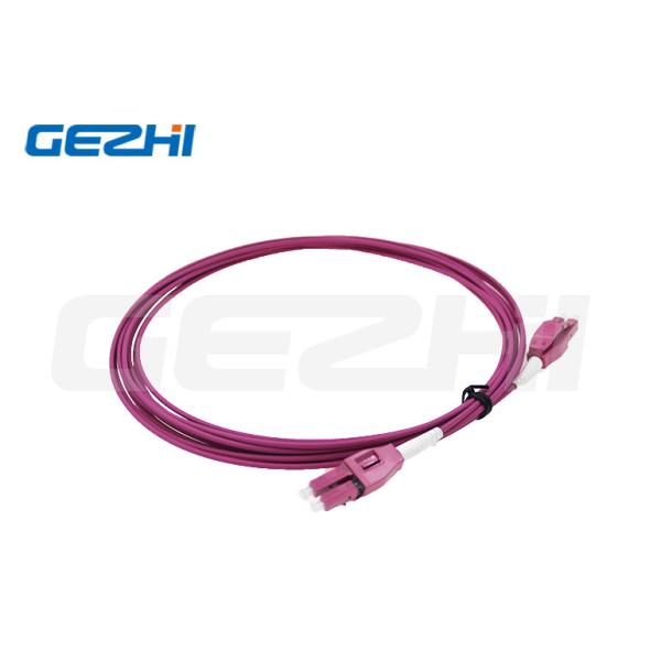 Duplex Fiber Optic Cable with Uniboot Polarity Interchange and LSZH Jacket in 5m Length for High Performance Connectivity