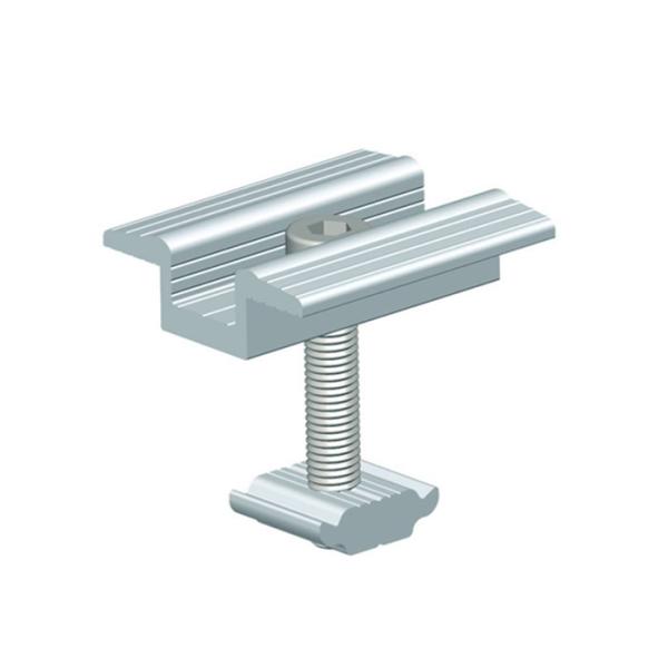 Frameless панель солнечных батарей тонкого фильма зажимает Semi гибкими поверхность анодированную кронштейнами для установки PV