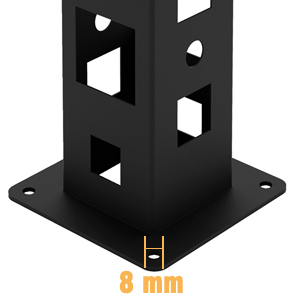 Металлическая крепка на стене для велосипеда грузового прицепа приемник крючок основание-9 крепка хранилище