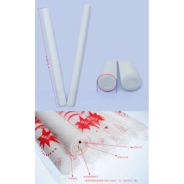 LED Foam Glow Stick 48CM Red and Long-Lasting for Concert Festival Supplies