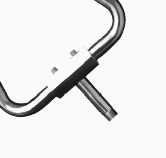 Estación de ducha y lavaojos de emergencia de acero inoxidable conforme a ANSI