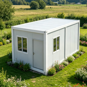 Weather Tight Prefabricated Countryside Homestay for Eco Farms and Portable Agricultural Research Laboratory Unit