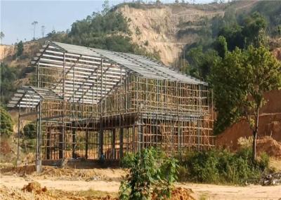 A construção de aço modernizada da luz do projeto dirige o tamanho personalizado casa de campo da casa pré-fabricada
