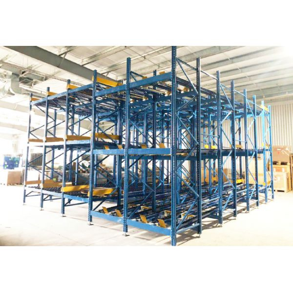Gravity racking  Pallet flow rack