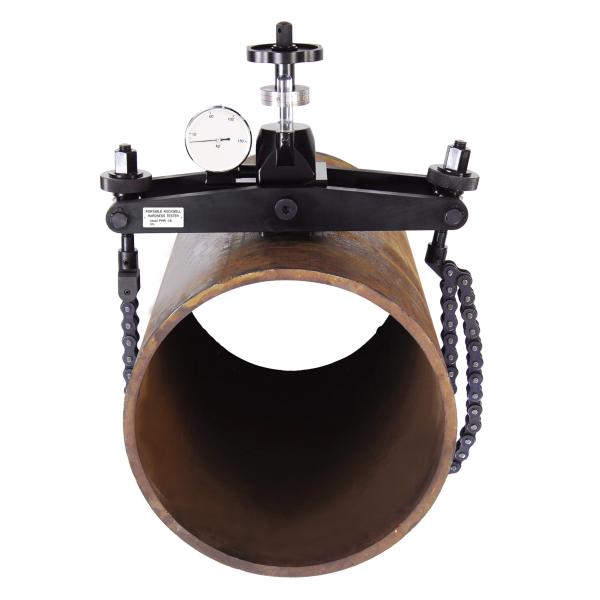 SI-200D Chain Clamp Rockwell Portable Hardness Testing Equipment Testing Pipe / Shaft / Roller