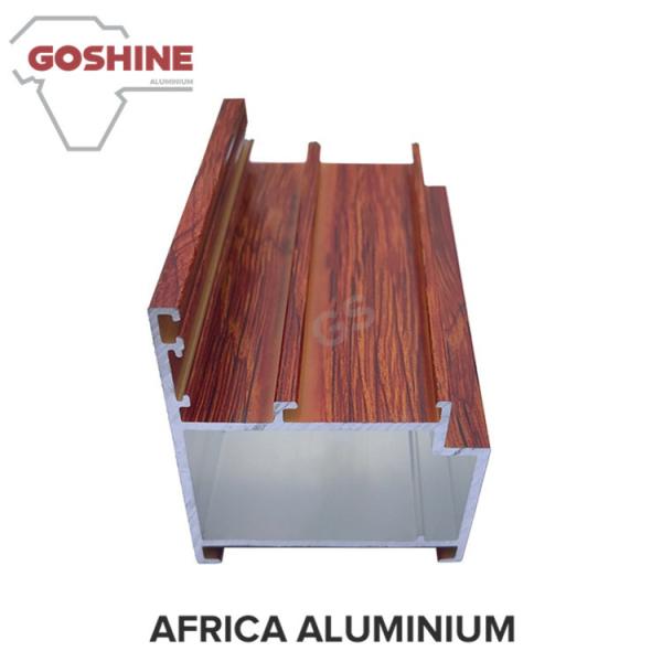 China aluminum extrusion factory produce new design aluminum profile wooden grain