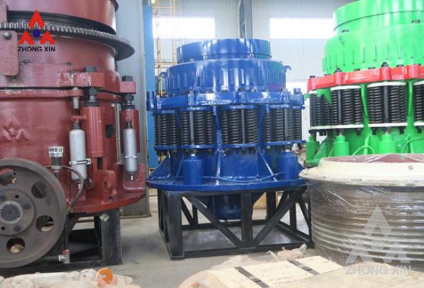 Equipamento de trituração de pedra Processamento de rochas pequenas Triturador de cones compostos da série PSG