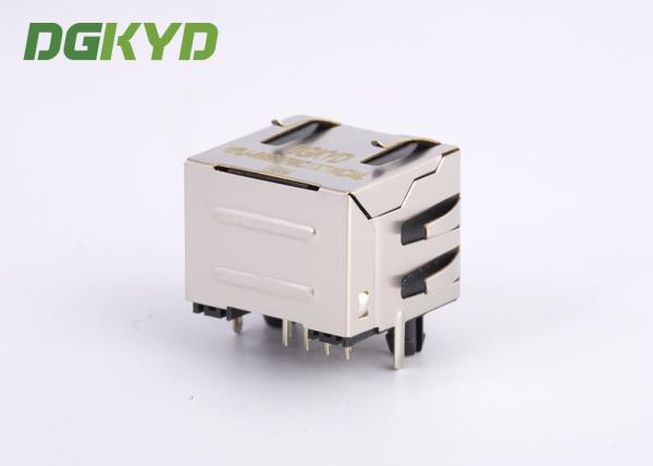 KRJ - base 56S8P8C1X1WDNL 10 - l'Ethernet Rj45 de connecteur protégé par Rj45 de TX choisissent le port