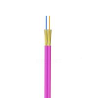 Interconnexion renforcée par fil d'aramide duplex de câble à fibre plate d'intérieur de KEXINT GJFJBH