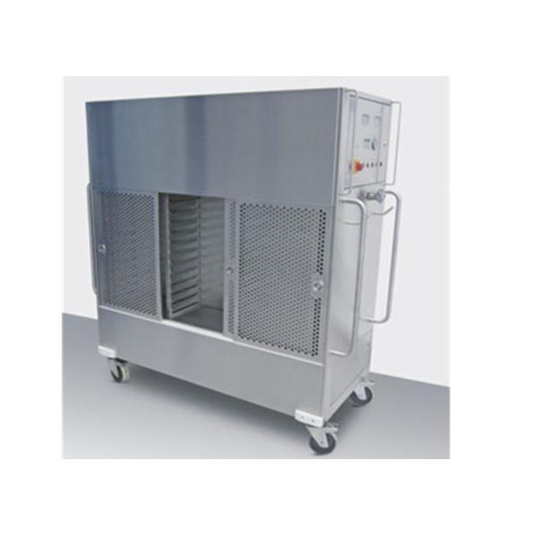 Горизонтальным ламинарным материал вагонетки чистой комнаты воздушного потока покрытый порошком стальной