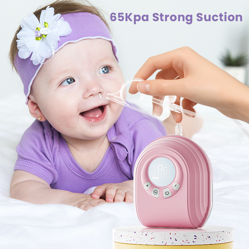 Ergonomic Battery Operated Snot Sputum Phlegm Extractor Quick Cleaning