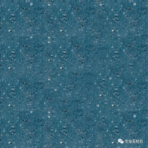 Customized Blue Terrazzo Flooring Artificial Inorganic Stone Tile Outdoor Indoor