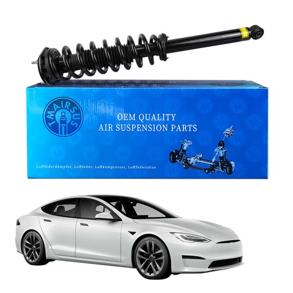 Suspension Air Suspension Shock For Tesla Model S Rear Left And Right Coil Spring Shock RWD 1015620-01-E 1015620-00-C
