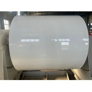 Aluminum Alloy 1100 Aluminum Coil (0.6mm, Customizable Extra-Wide Width, White PE Coating) for Bus Interior Panels
