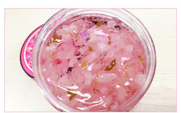Rose Gel Petal Sleeping Face Mask Whitening For Replenishment / Moisturizing