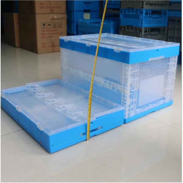 Strong Folding Plastic Stackable Vegetable Bins 600 - 240 Heavy Duty Industrial